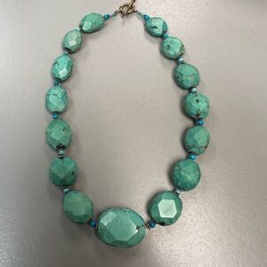 Vintage Sleeping beauty turquoise necklace